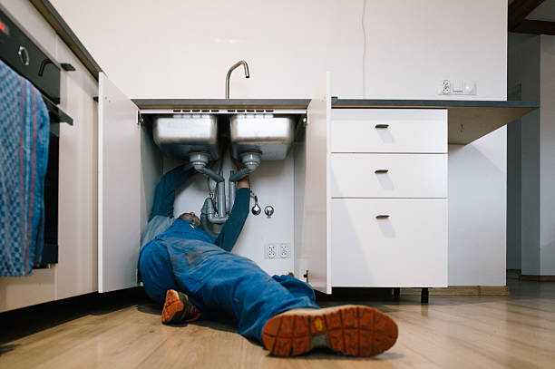 Professional Plumbing technician working in Arlington, MN